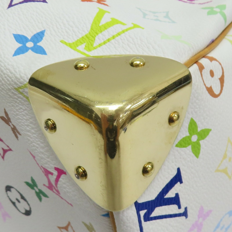 白彩 帆布 Speedy30 手提包【LOUIS VUITTON LV 路易威登】 M92643-9