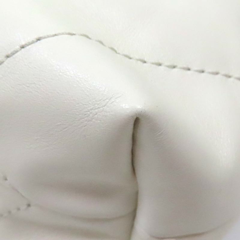 白色 菱格紋 牛皮 22 MINI 肩背包 AS3980【CHANEL 香奈兒】 AS3980-11