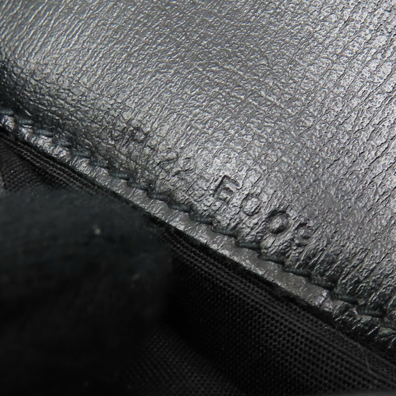 黑色 牛皮 金扣 兩折短夾【Salvatore Ferragamo 費拉格慕】-8