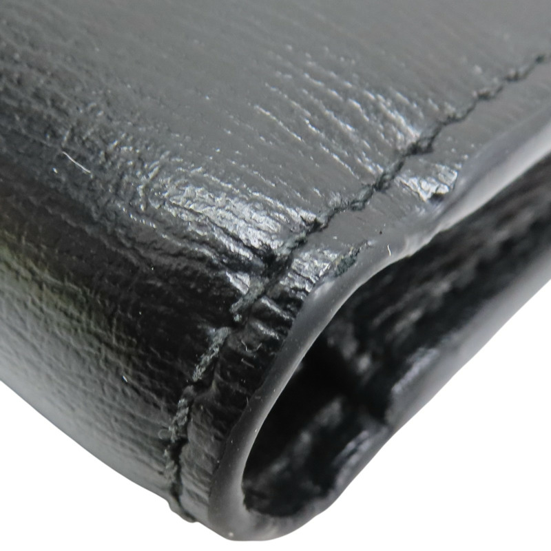 黑色 牛皮 金扣 兩折短夾【Salvatore Ferragamo 費拉格慕】-11