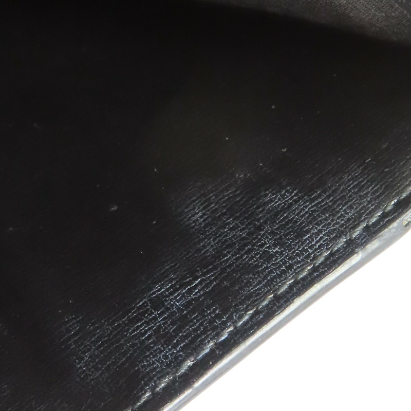 黑色 牛皮 金扣 兩折短夾【Salvatore Ferragamo 費拉格慕】-15