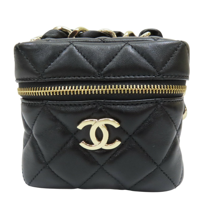 黑色 牛皮 手提包【CHANEL 香奈兒】 AP2803-0