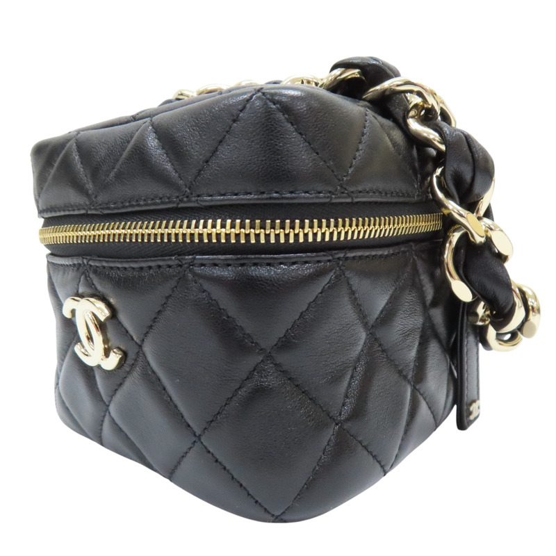 黑色 牛皮 手提包【CHANEL 香奈兒】 AP2803-2