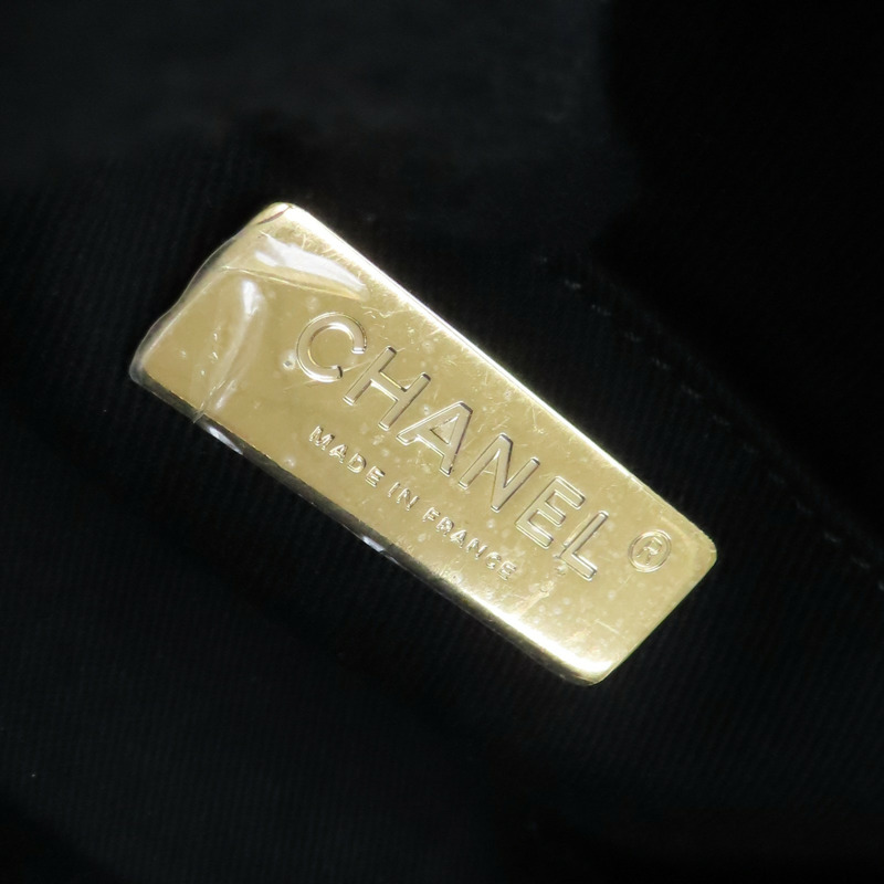 黑色 荔枝紋 牛皮  腰包【CHANEL 香奈兒】-7