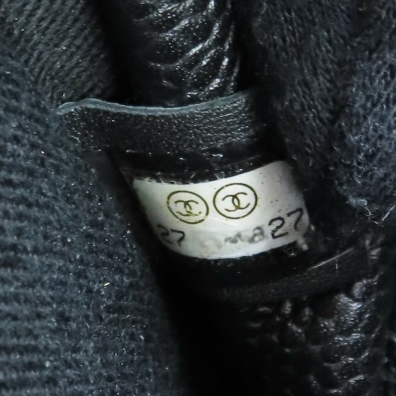 黑色 荔枝紋 牛皮  腰包【CHANEL 香奈兒】-8