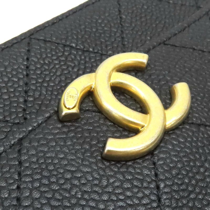 黑色 荔枝紋 牛皮  腰包【CHANEL 香奈兒】-9