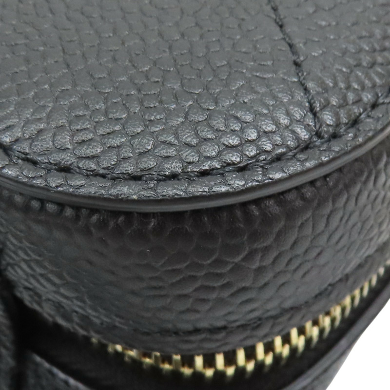 黑色 荔枝紋 牛皮  腰包【CHANEL 香奈兒】-12