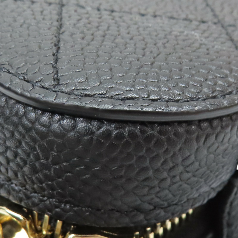 黑色 荔枝紋 牛皮  腰包【CHANEL 香奈兒】-13