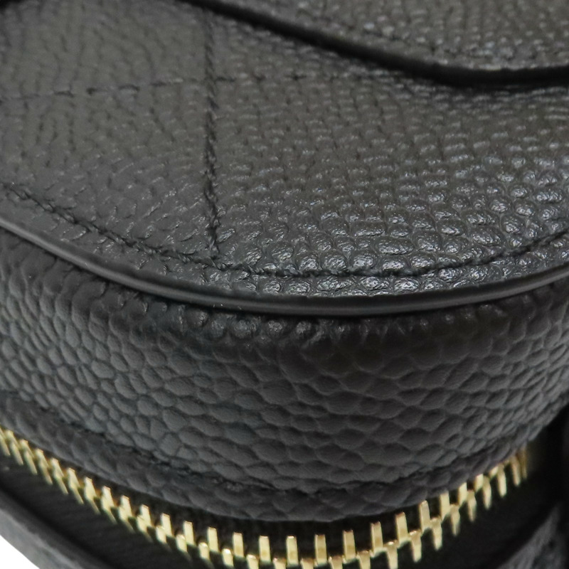 黑色 荔枝紋 牛皮  腰包【CHANEL 香奈兒】-15