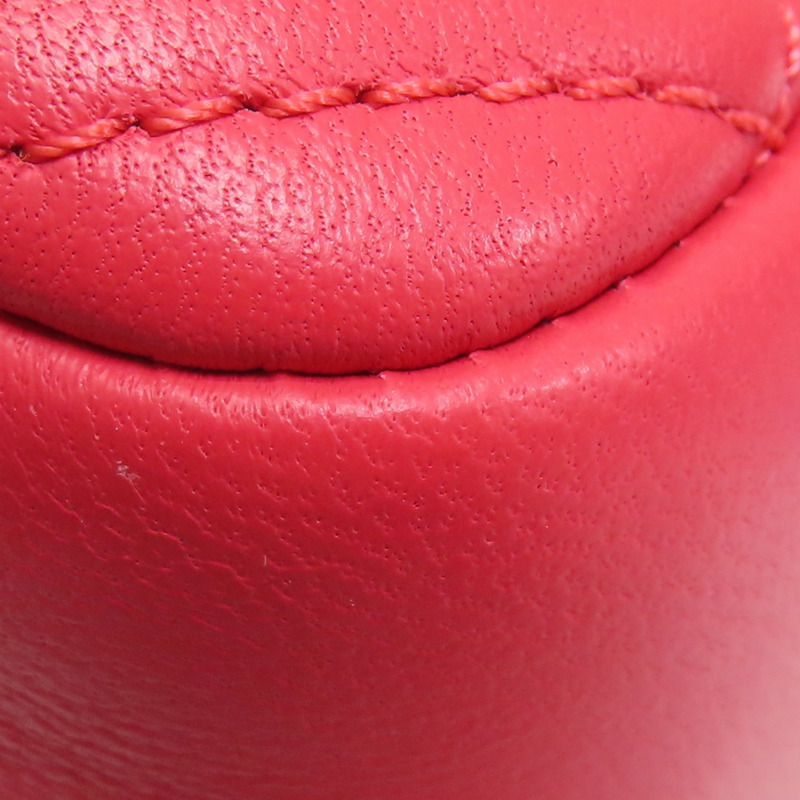 紅色牛皮 肩背包【CHANEL 香奈兒】-10