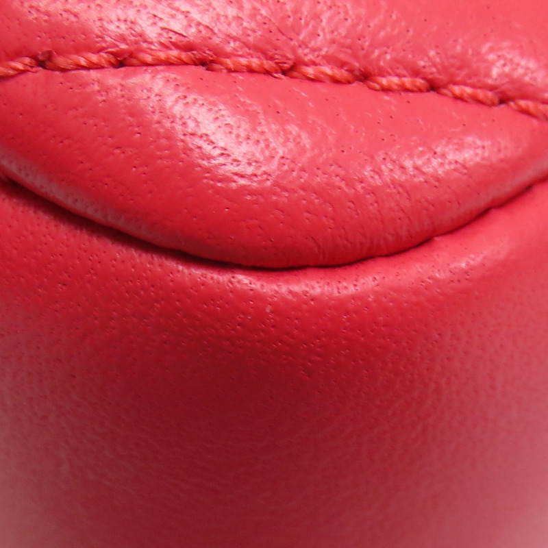 紅色牛皮 肩背包【CHANEL 香奈兒】-12