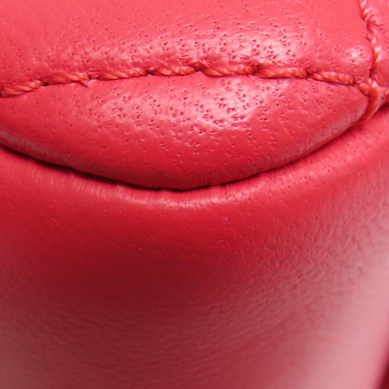 紅色牛皮 肩背包【CHANEL 香奈兒】-13