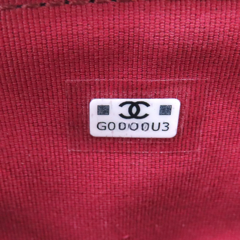 紅色 菱格紋 漆皮 Mini 肩背包【CHANEL 香奈兒】-7