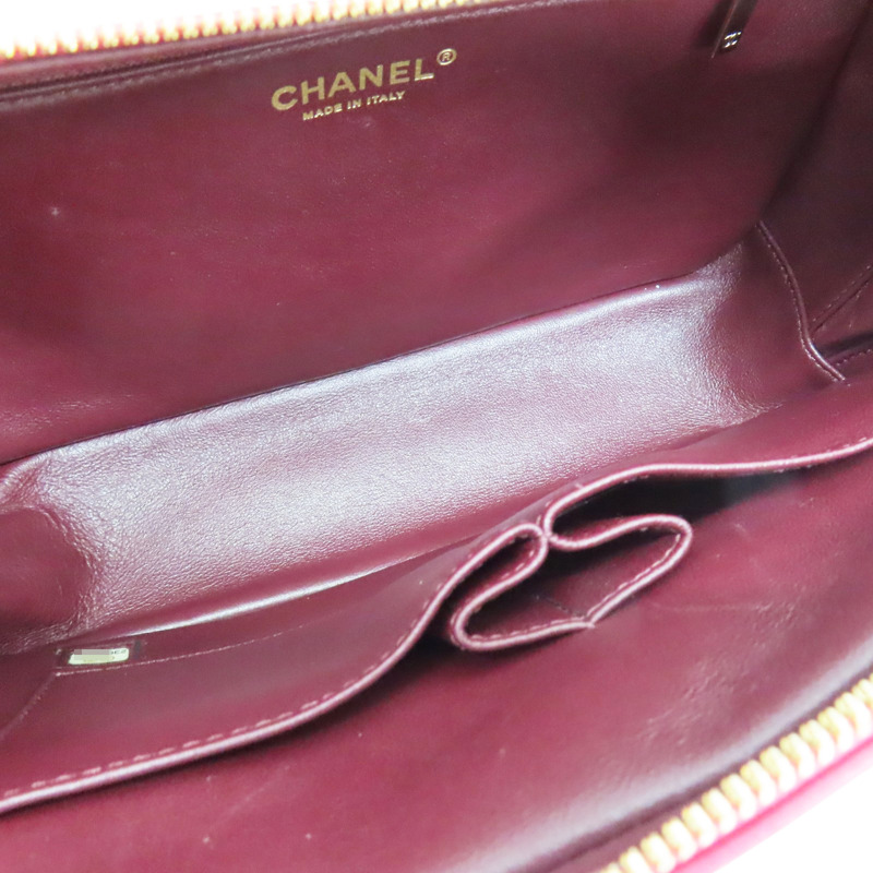 桃紅色 羊皮 Trendy CC 兩用包 金釦【CHANEL 香奈兒】 A92238-4