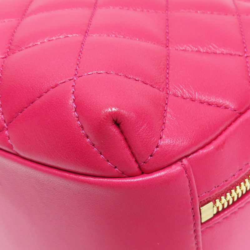 桃紅色 羊皮 Trendy CC 兩用包 金釦【CHANEL 香奈兒】 A92238-11