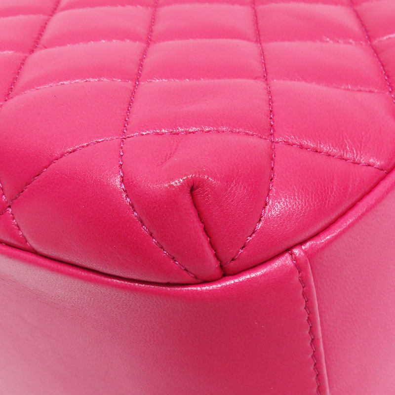 桃紅色 羊皮 Trendy CC 兩用包 金釦【CHANEL 香奈兒】 A92238-13