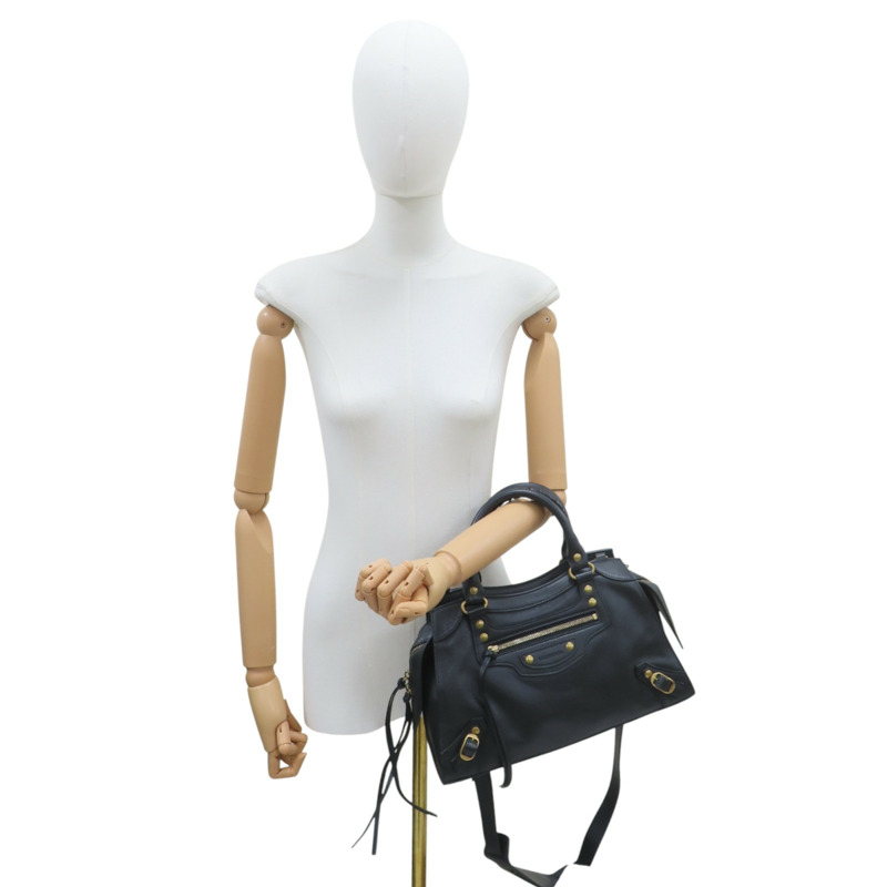 黑色牛皮 NEO CLASSIC CITY 两用包【BALENCIAGA 巴黎世家】 678629-9