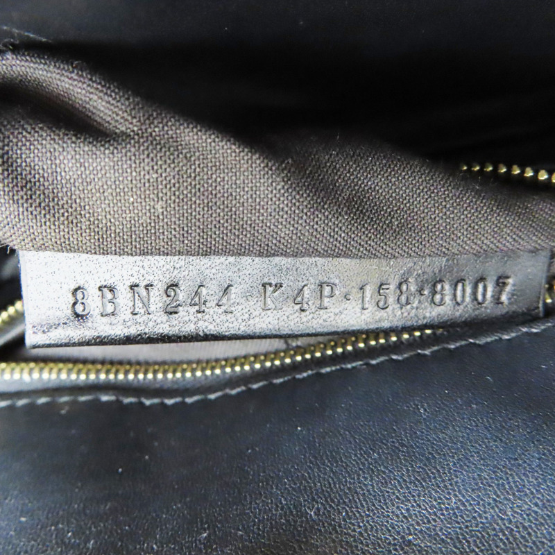 黑色 牛皮 PEEKABOO MINI 肩背包【FENDI 芬迪】 8BN244/K4P/8007-7