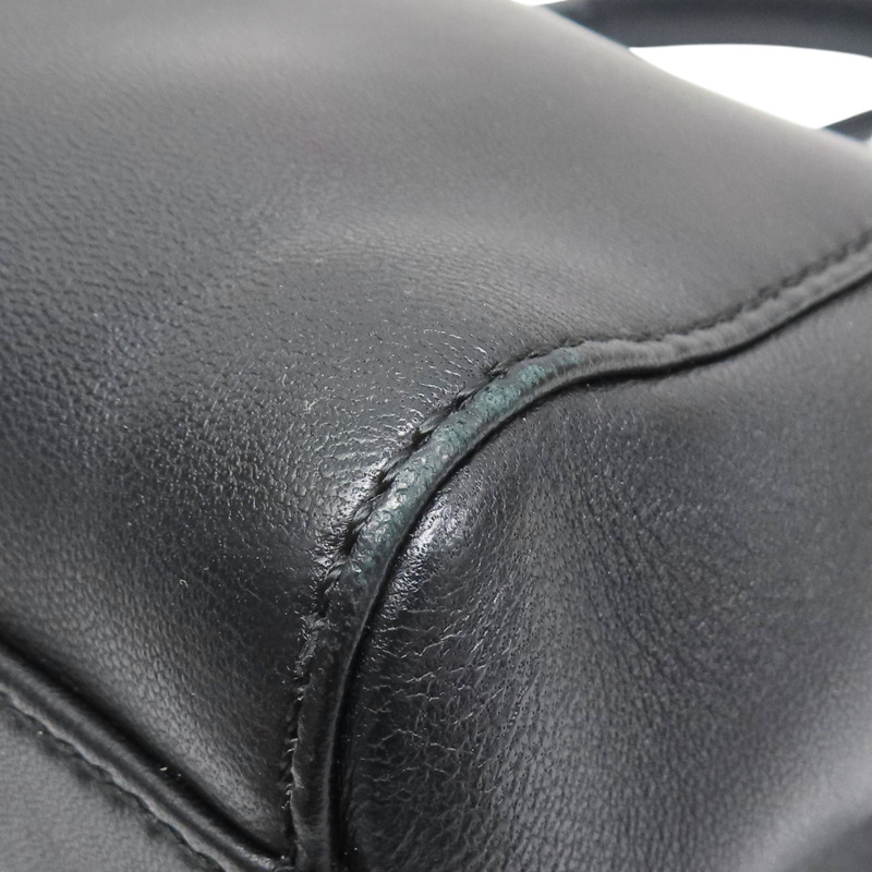 黑色 牛皮 PEEKABOO MINI 肩背包【FENDI 芬迪】 8BN244/K4P/8007-10