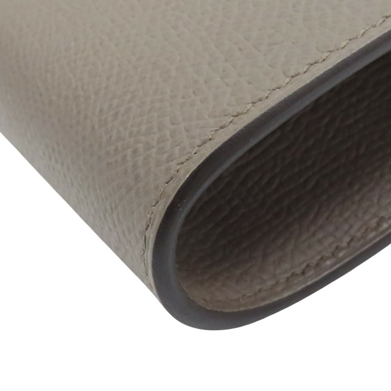 錫器灰 Epsom牛皮 Kelly To Go 肩背包 W刻 金扣【HERMES 愛馬仕】 W刻印 Etain/PHW-12