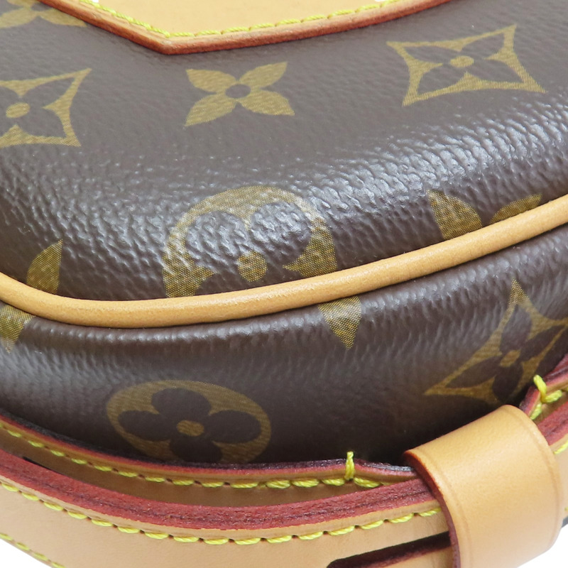棕色 原花 帆布 BOITE CHAPEAU SOUPLE 肩背包【LOUIS VUITTON LV 路易威登】 M52294-8