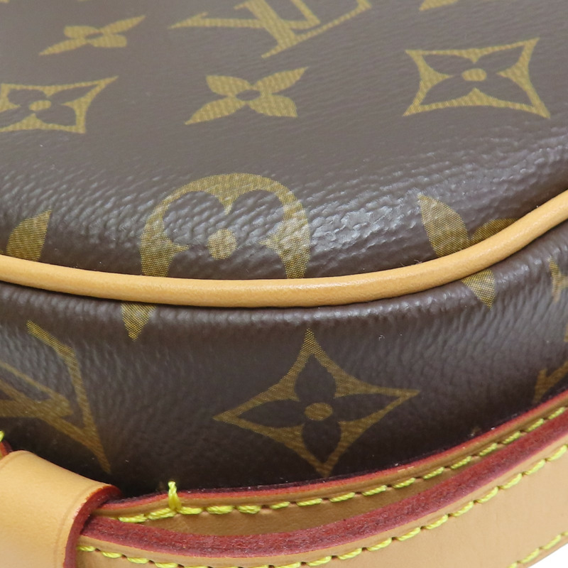 棕色 原花 帆布 BOITE CHAPEAU SOUPLE 肩背包【LOUIS VUITTON LV 路易威登】 M52294-9
