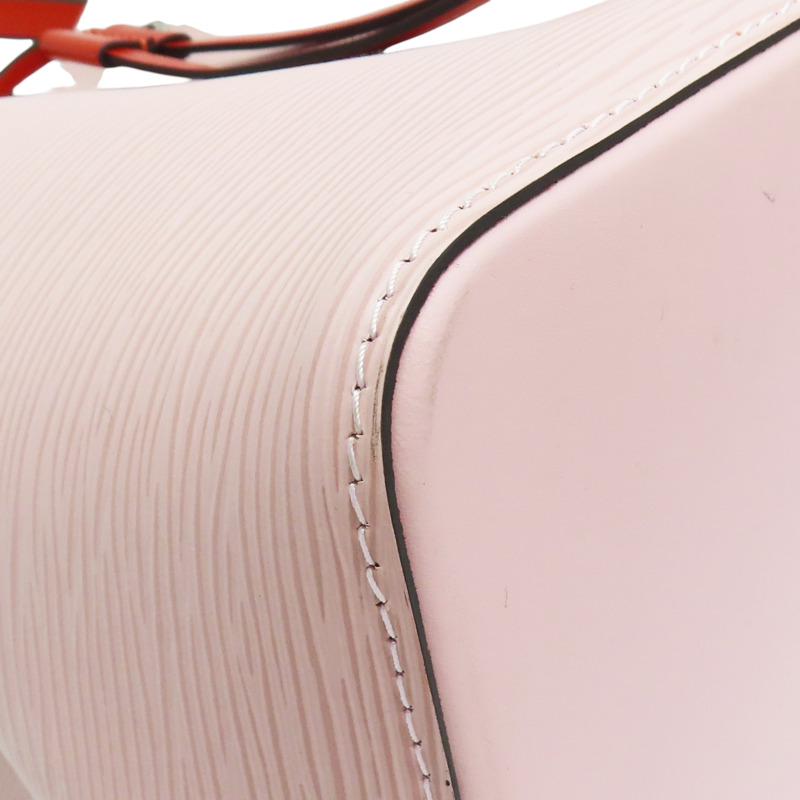 粉色 牛皮 EPI水波紋 NeoNeo MM 水桶包 兩用包【LOUIS VUITTON LV 路易威登】 M54370-10