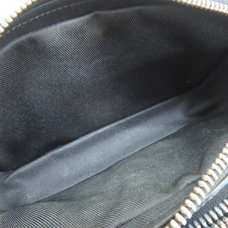 藍色 棋盤格 帆布 Alpha Wearable Wallet 肩背包【LOUIS VUITTON LV 路易威登】 N60414-5