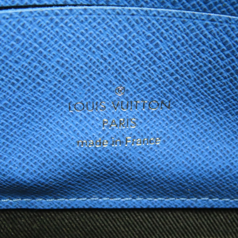 藍色 棋盤格 帆布 Alpha Wearable Wallet 肩背包【LOUIS VUITTON LV 路易威登】 N60414-6