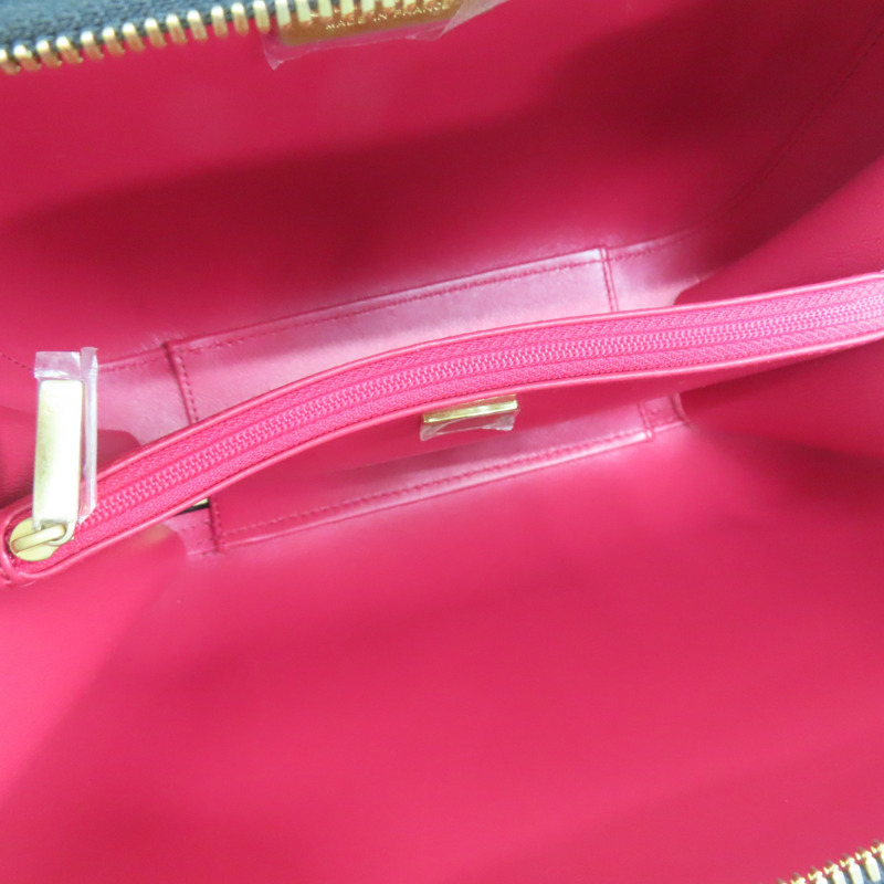 黑色 羊皮 Vanity 肩背包 金釦【CHANEL 香奈兒】 BK-4