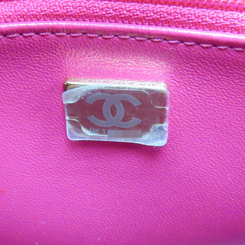 黑色 羊皮 Vanity 肩背包 金釦【CHANEL 香奈兒】 BK-7