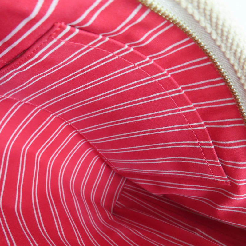 米白/紅色 帆布 Antigua Cabas PM 手提包 M40038【LOUIS VUITTON LV 路易威登】 M40038-5