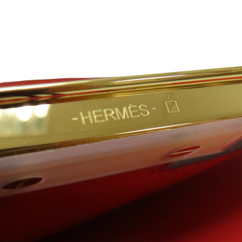 紅色 Swift牛皮 CONSTANCE mini 肩背包 金扣 Z刻【HERMES 愛馬仕】 Z刻印 Feu/GHW-6