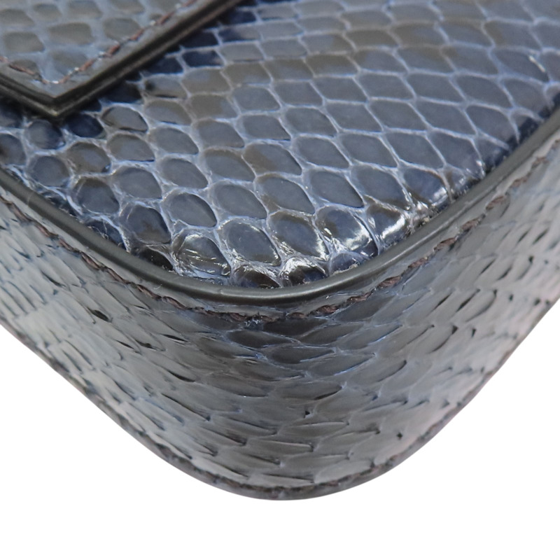 紅白色 牛皮/蛇皮 肩背包【FENDI 芬迪】 8M0371-7W4-168-10-9