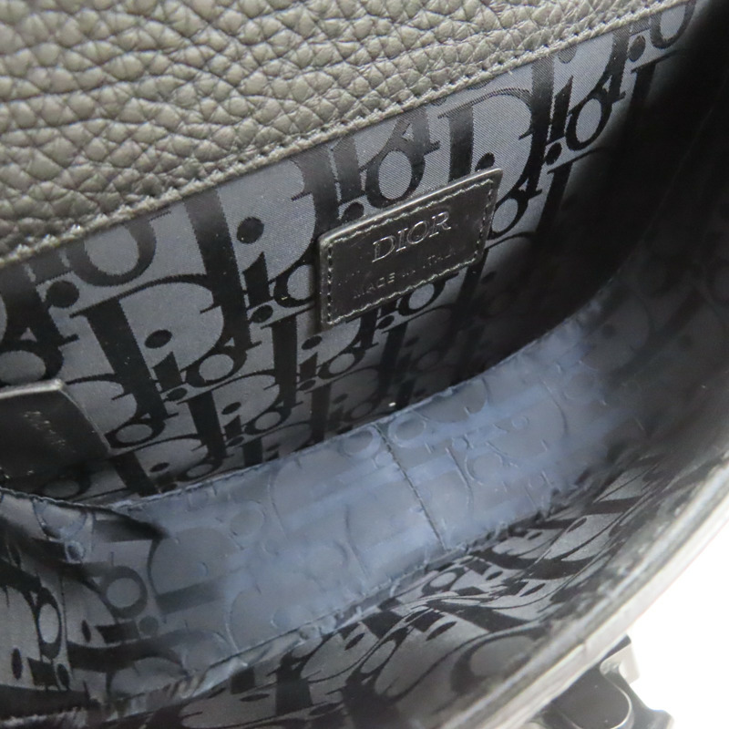 黑色 牛皮 MINI Gallop 肩背包【Dior 迪奧】-4