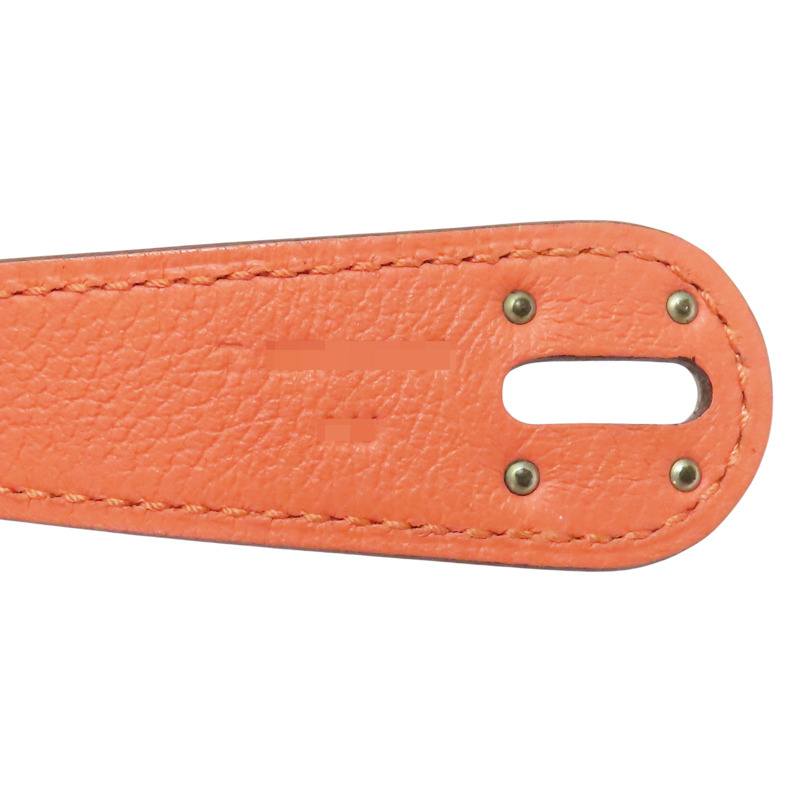 火烈鳥粉 EverColor牛皮 LINDY34 肩背包 T刻 銀釦【HERMES 愛馬仕】-6