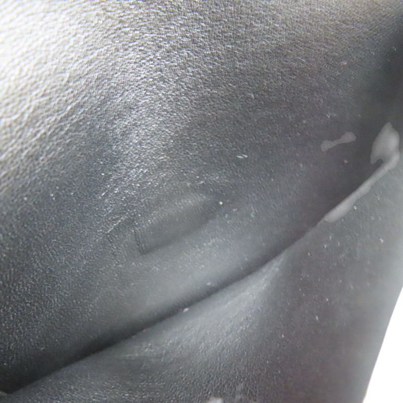 黑色山羊皮 Bearn 短夾 U刻【HERMES 愛馬仕】-7