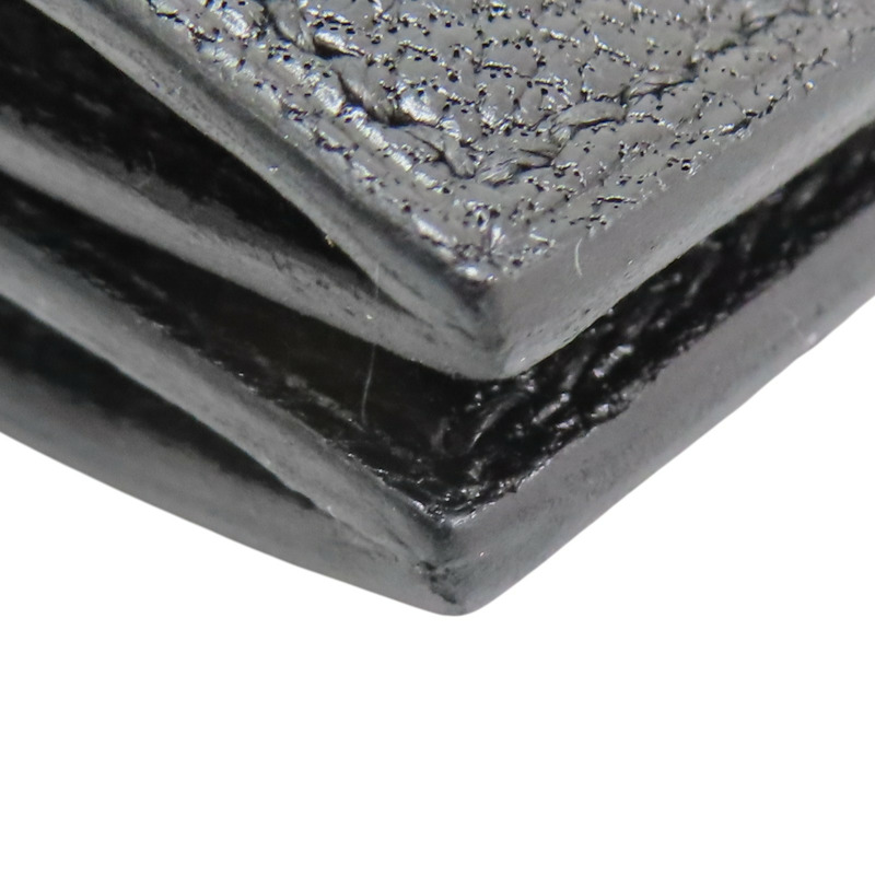 黑色山羊皮 Bearn 短夾 U刻【HERMES 愛馬仕】-11