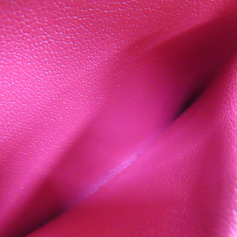 桃紅色牛皮 Calvi Duo 卡夾 名片夾 B刻【HERMES 愛馬仕】-6