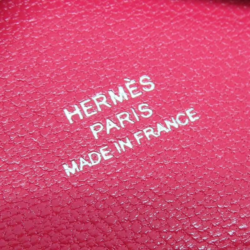 桃紅色牛皮 Calvi Duo 卡夾 名片夾 B刻【HERMES 愛馬仕】-8