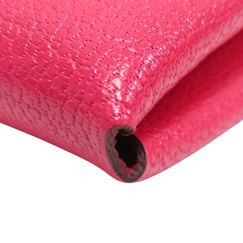 桃紅色牛皮 Calvi Duo 卡夾 名片夾 B刻【HERMES 愛馬仕】-11