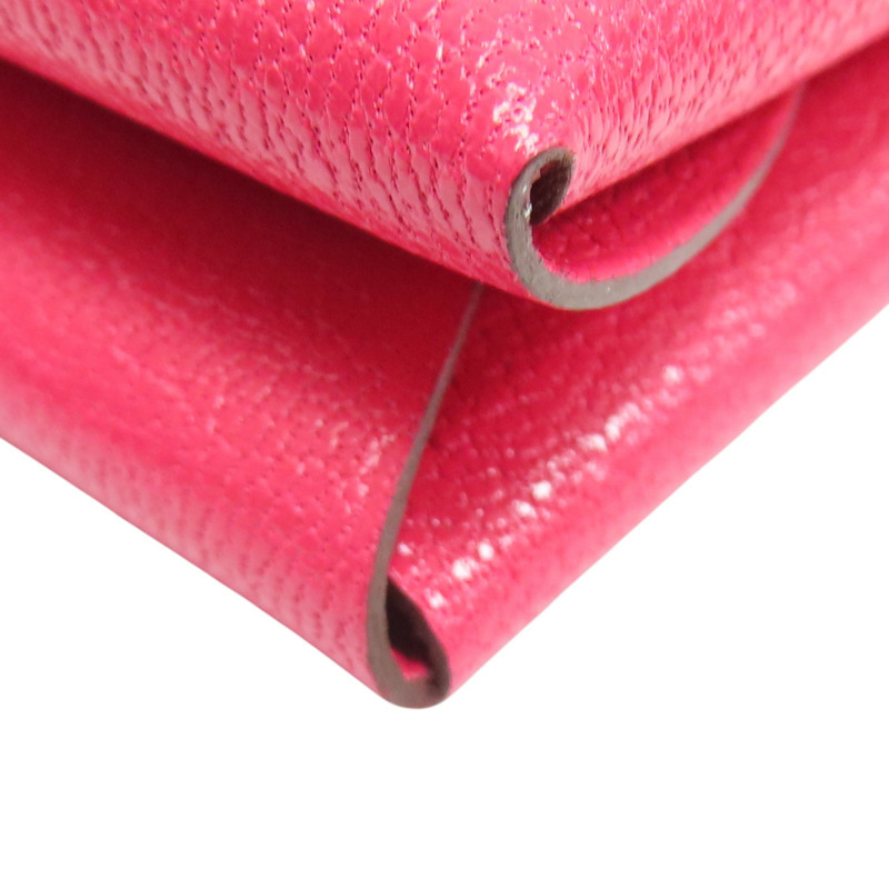 桃紅色牛皮 Calvi Duo 卡夾 名片夾 B刻【HERMES 愛馬仕】-13