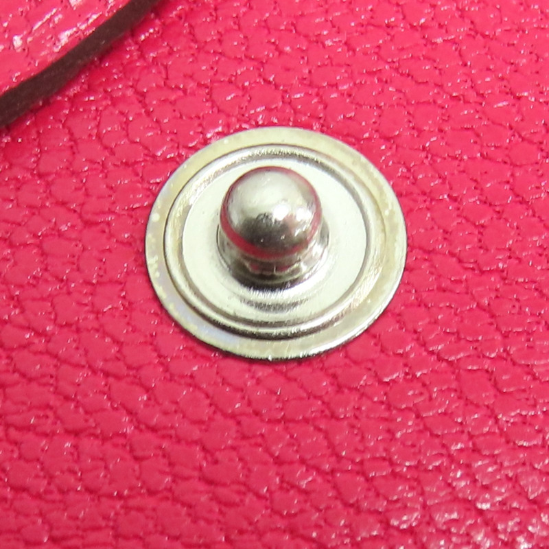 桃紅色牛皮 Calvi Duo 卡夾 名片夾 B刻【HERMES 愛馬仕】-15