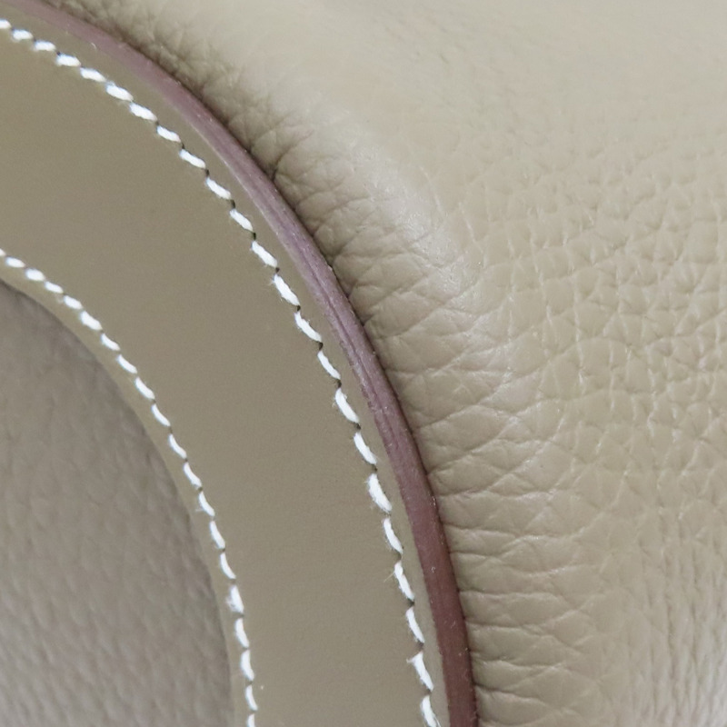 大象灰 TC牛皮 In the loop 手提包 金釦 W刻 【HERMES 愛馬仕】-9