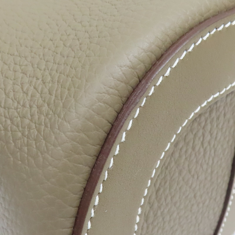 大象灰 TC牛皮 In the loop 手提包 金釦 W刻 【HERMES 愛馬仕】-10