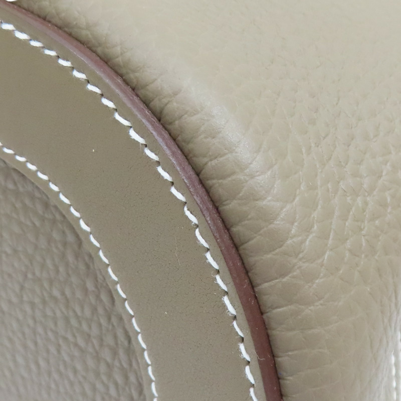 大象灰 TC牛皮 In the loop 手提包 金釦 W刻 【HERMES 愛馬仕】-11