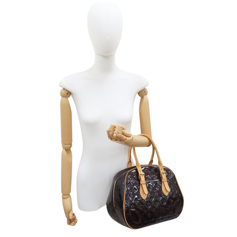 紫色 漆皮 Summit Drive 手提包【LOUIS VUITTON LV 路易威登】 M93516-9