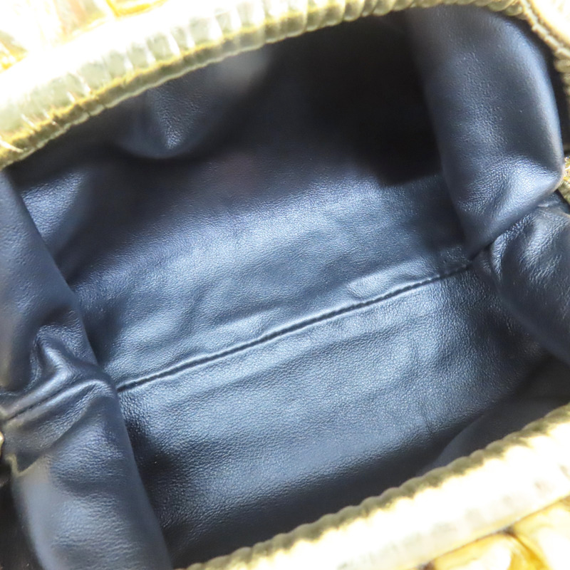 金色 牛皮 肩背包【BOTTEGA VENETA BV 寶緹嘉】 585852-4