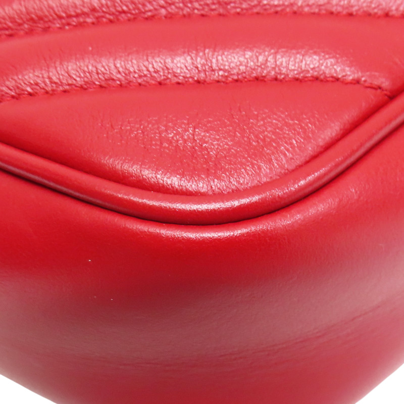 紅色 牛皮 肩背包【SAINT LAURENT YSL 聖羅蘭】 520534-12