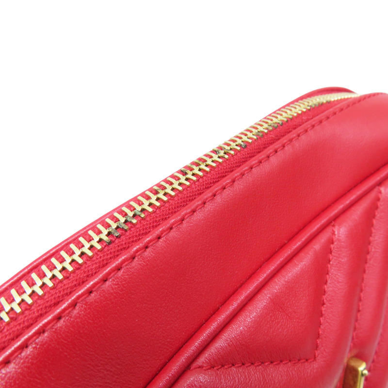 紅色 牛皮 肩背包【SAINT LAURENT YSL 聖羅蘭】 520534-13